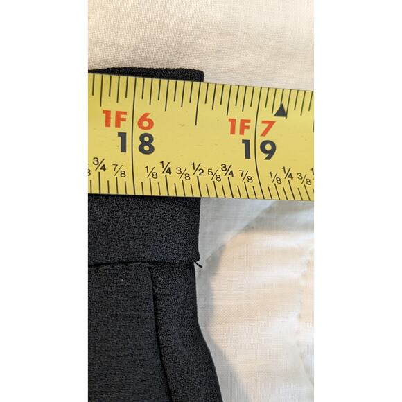 Babaton Conan NWT Black Boyfriend Cropped Ankle Length Dress Pant Womens Sz 16 - Picture 13 of 14